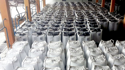 Storage of Pörner Bitumen Bags™ in cold climate